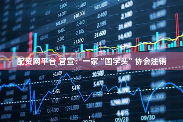 配资网平台 官宣：一家“国字头”协会注销